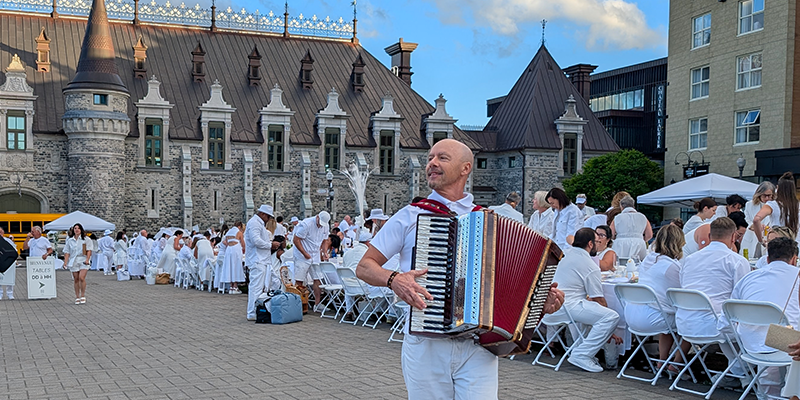 Denis Labrie - accordeoniste ambiance