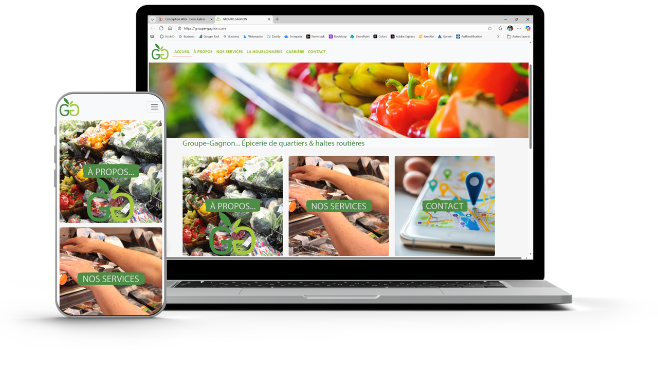 Denis Labrie - Concepteur Web