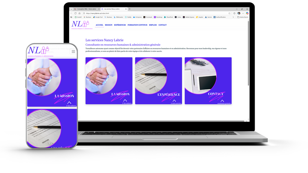Denis Labrie - Concepteur Web