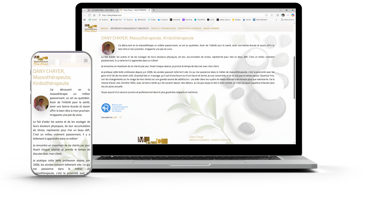 Denis Labrie - Concepteur Web