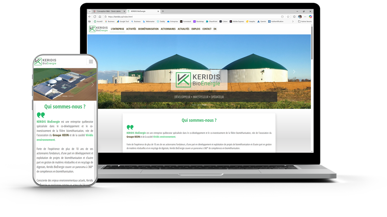 Denis Labrie - Concepteur Web